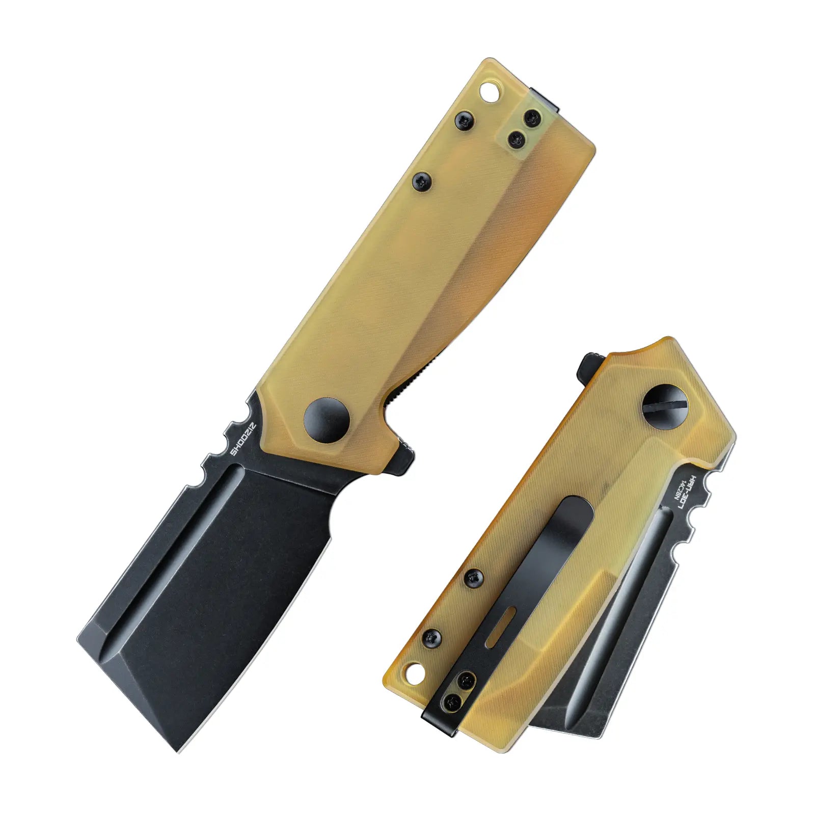 SHOOZIZ HAN307-JUB EDC Folding Knife | Black PVD 14C28N & Ultem SHOOZIZ HAN307-JUB EDC Folding Knife | Black PVD 14C28N & Ultem