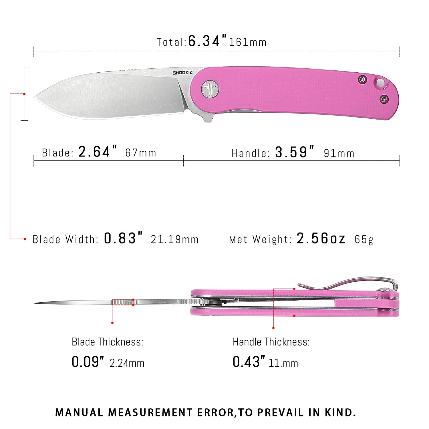 HAN309-PinkGS  |  D2 Steel