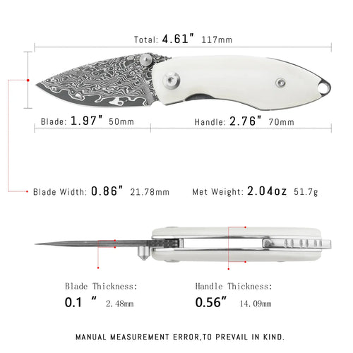 YA03-WOX  |  Damascus Steel