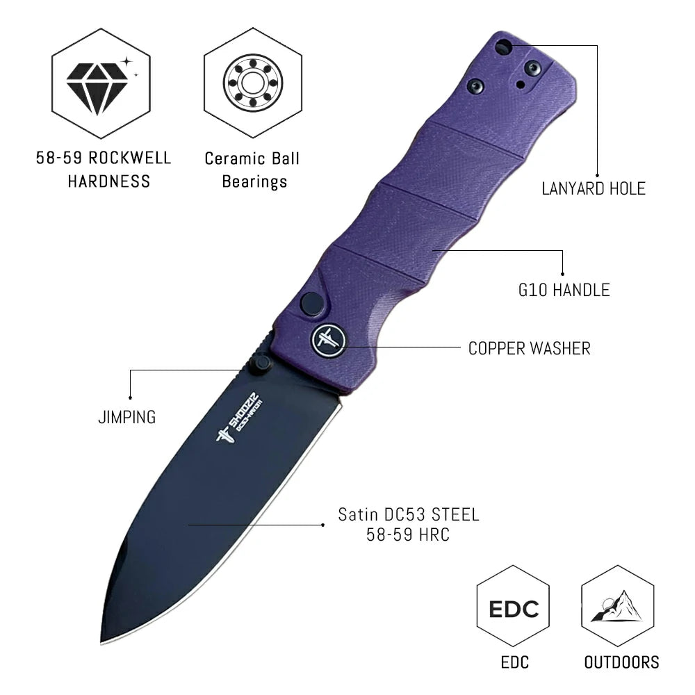 HAN311-PGB  |  DC53 Steel