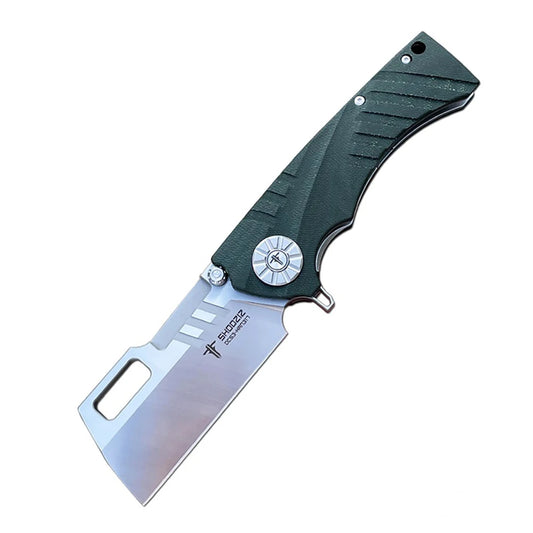 SHOOZIZ™ HAN317-GMS,Liner Lock,3.73"DC53 Steel Satin Blade,Micarta Handle