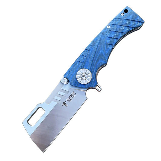 SHOOZIZ™ HAN317-LMS,Liner Lock,3.73"DC53 Steel Satin Blade,Micarta Handle