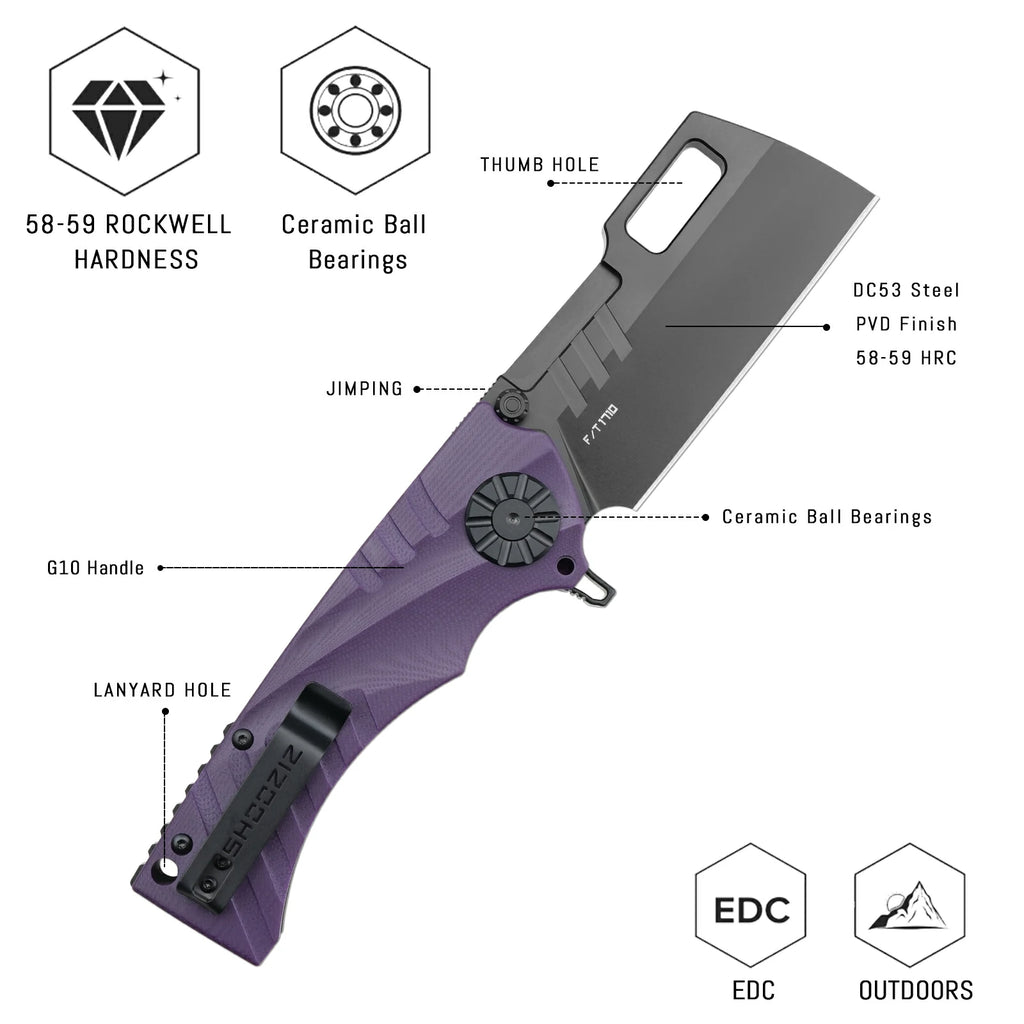 HAN317-PGB  |  DC53 Steel