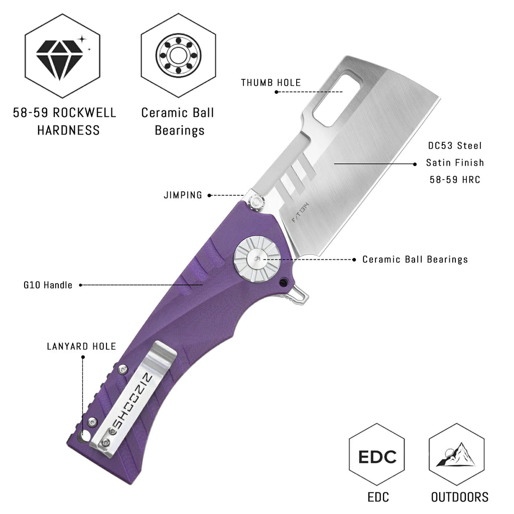 HAN317-PGS  |  DC53 Steel