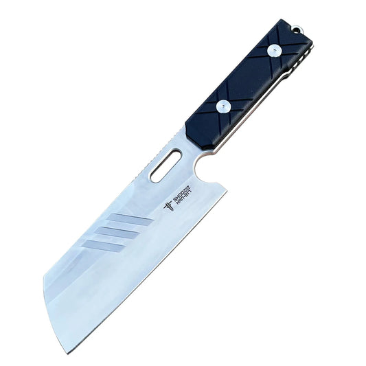 SHOOZIZ™ HAN217-BGS,5.69" DC53 Steel Satin Fixed Blade,G10 Handle