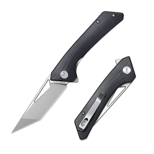 SHOOZIZ™ OPERATOR-BGb,Liner Lock,3.39"14C28N Steel sand blasting Blade,G10 Handle