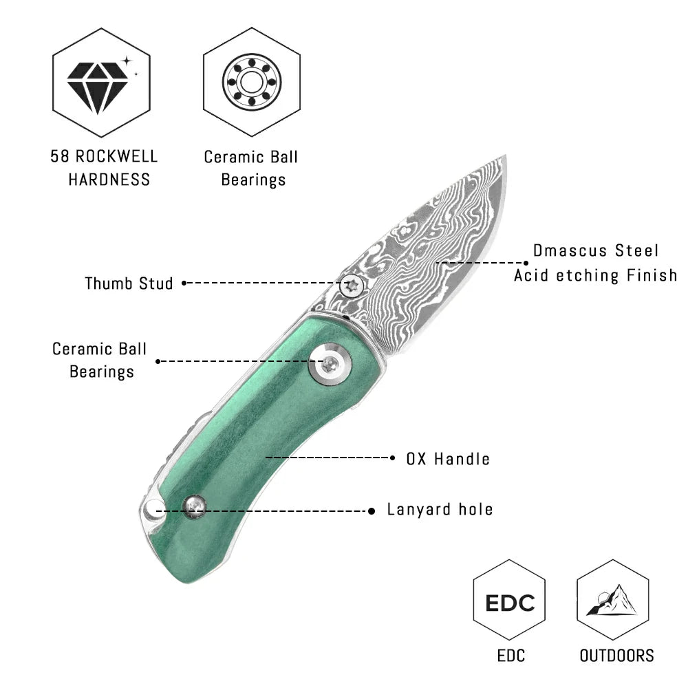 SHOOZIZ YA01-GOX Pocket Knife – SHOOZIZ Knives Store