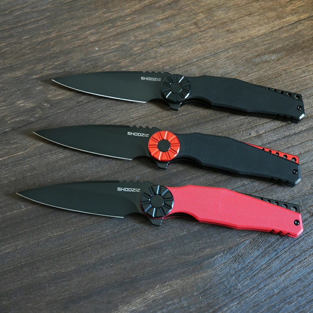 SHOOZIZ x NFK KILA BGRB - Black PVD DC53 Blade – SHOOZIZ Knives Store